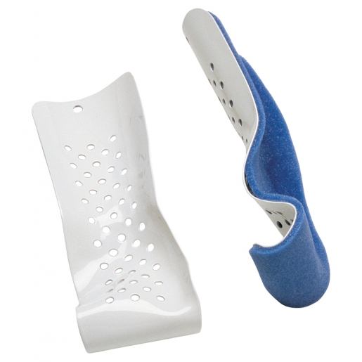 Splint Colles' Wrist Splint ProCare® Padded Aluminum / Foam Left Hand Blue / White Medium by DJO  ID 79-72115